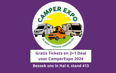 Gratis Tickets en 2=1 Deal voor CamperExpo 2024