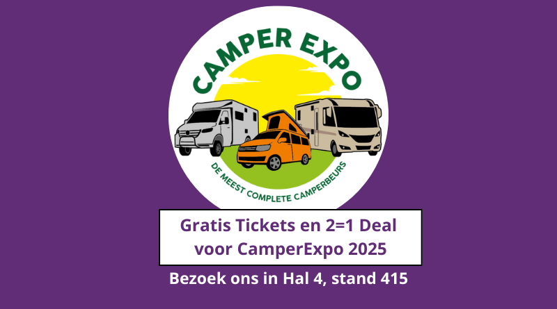 Gratis Tickets en 2=1 Deal voor CamperExpo 2025